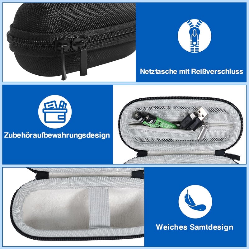 Techerleaf 2 in 1 Type C USB Presentation Clicker with Carry Bag, Wireless Presenter Remote PowerPoint Clicker for Computer Presentations, Slide Advancer for Mac Laptop - Image 2